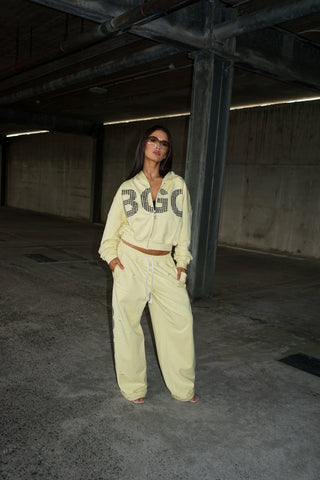 HIDDEN CROPPED HOODIE
